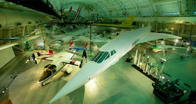 美国国家航空和航天博物馆中展出的飞机