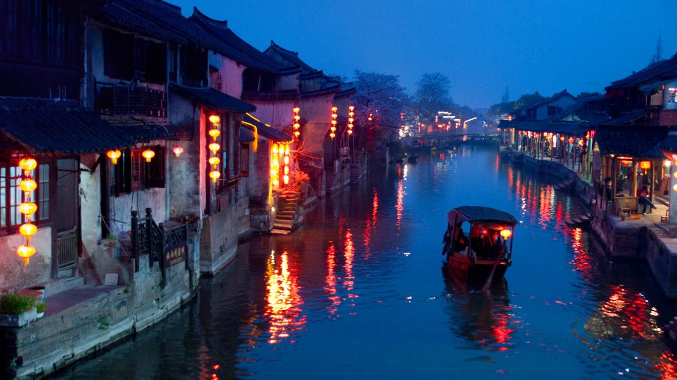 西塘夜色