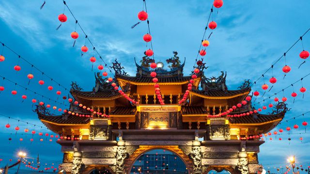 马来西亚槟城，九皇爷庙