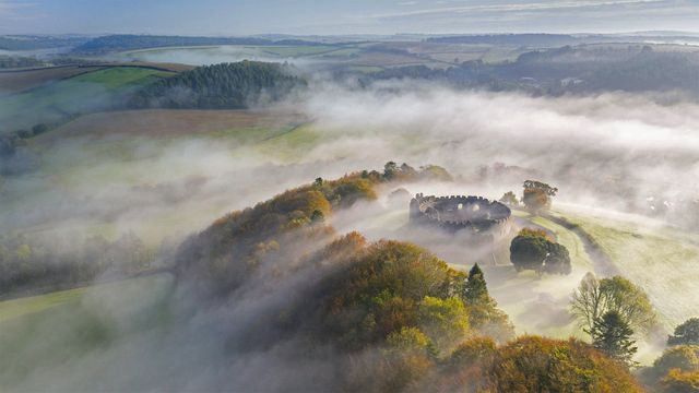 康沃尔的圆形城堡